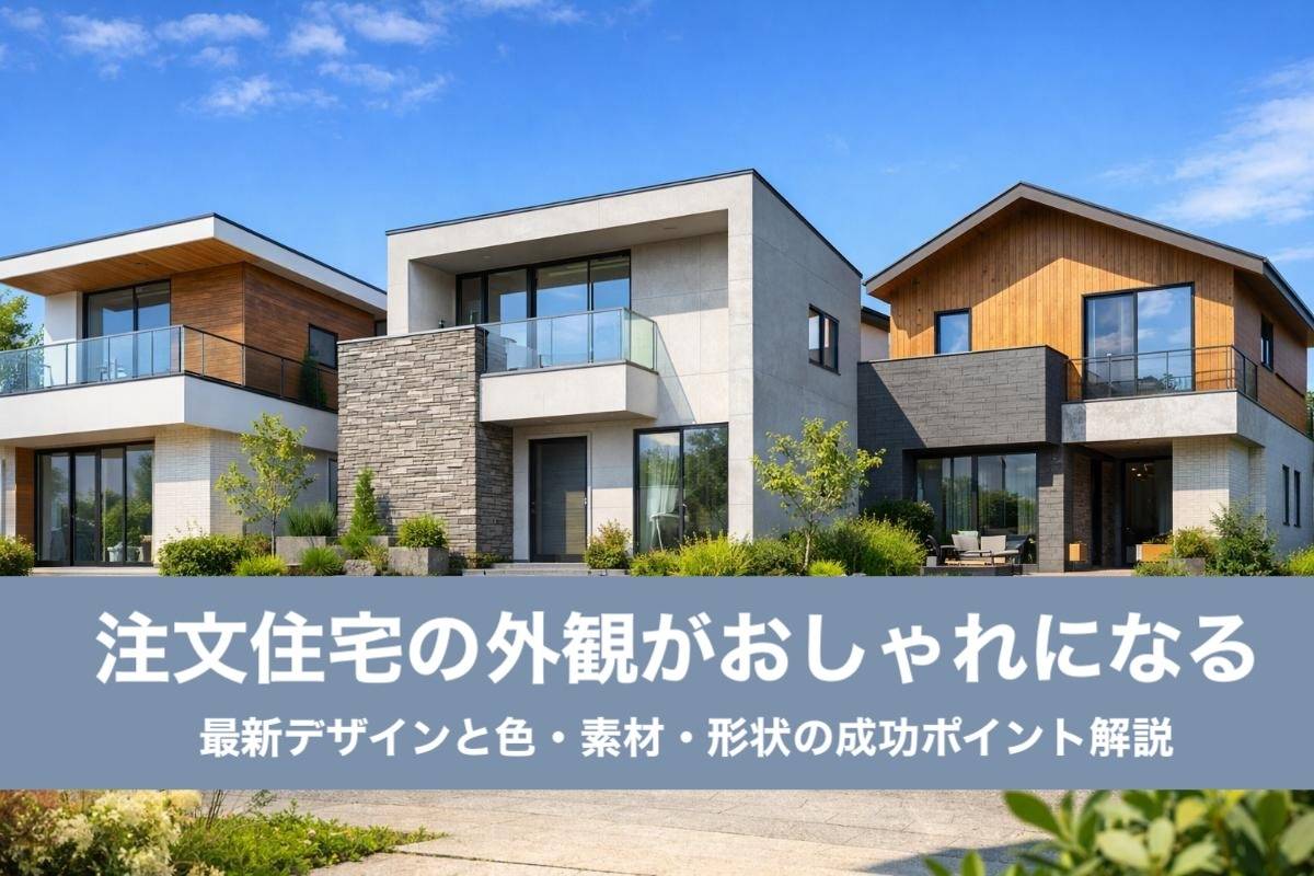注文住宅の外観がおしゃれになる最新デザインと色・素材・形状の成功ポイント解説 | | 注文住宅を建てるなら尼崎市の工務店 株式会社Komasu工房