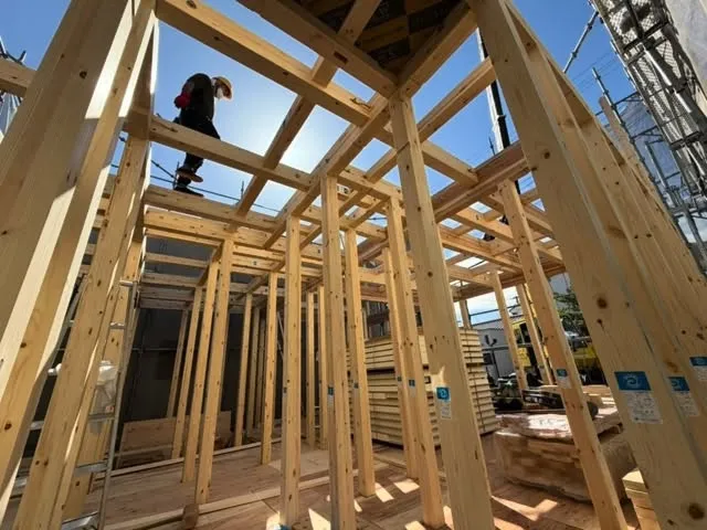 本日無事に上棟終わりました！